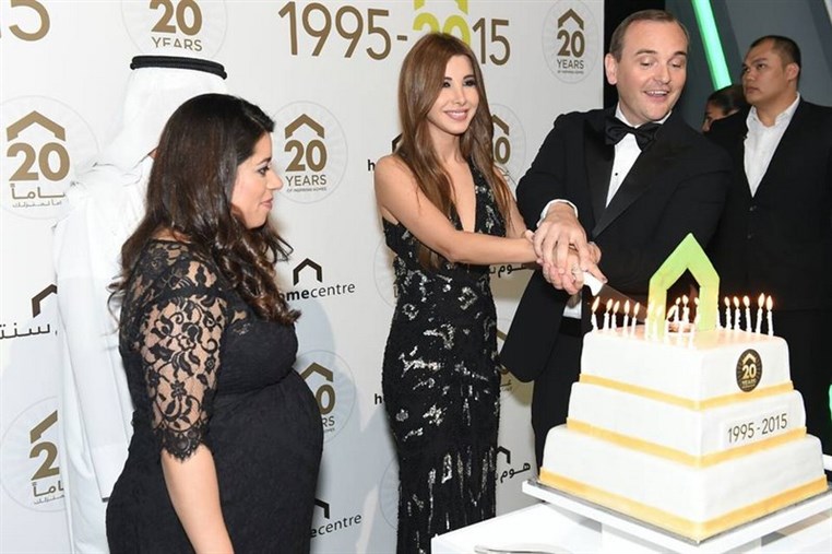 Nancy Ajram at Home Centre 20th Anniversary